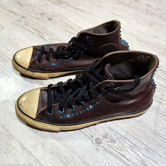 Converse X John Varvatos Shoes Rare Limited Edition Brown Leather